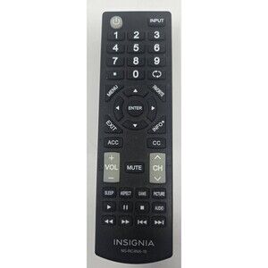 Genuine Insignia NS-RC4NA-18 OEM TV Remote Control Tested Working